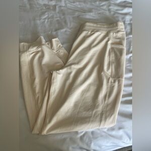 Fabletics Women's Cream Joggers